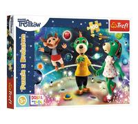 Puzzle brillantini Trefl: Tra le stelle 100 pezzi
