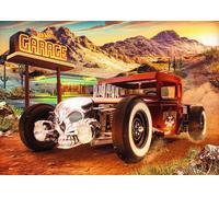 Trefl Premium Plus Quality - Puzzle Hot Wheels: Bone Shaker - 1000 pezzi, serie Timeless Motifs, pezzi perfettamente incastrabili, per adulti e bambini dai 14 anni in su