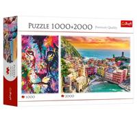 Trefl - Puzzle Il Leone e l'Italia - 1000 Pezzi