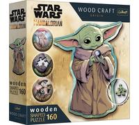 Trefl Puzzle in Legno 160 Pezzi - Star Wars The Mandalorian Grogu - 1 pz.