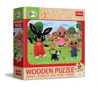Puzzle in legno Bing: Scopri Bing 24 pezzi