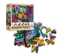Puzzle in legno Cucciolo Colorato