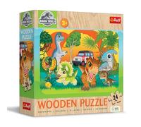 Trefl Puzzle in Legno Junior 24 Pezzi - Jurassic World - 1 pz.