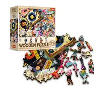 Puzzle di legno double-face TREFL Nel mondo della musica 501 pezzi