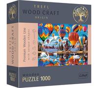 Trefl TRF20143 Puzzle da 1000 Pezzi Woodcraft - Palloncini Colorati