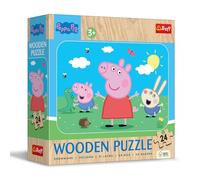 Trefl Puzzle in Legno Junior 24 Pezzi - Peppa Pig - 1 pz.