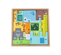 TREFL puzzle in legno - rompicapo Pixel Gang