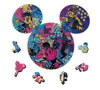 Trefl - Puzzle in legno: Topolino di culto, Mickey Mouse,500+5 pezzi | 70 figure,puzzle moderno di qualità, per adulti e bambini di età superiore ai 14 anni