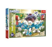 Trefl - Puzzle Incontrare i Puffi - 100 Pezzi