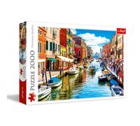Trefl, Puzzle, Isola di Murano, Venezia, 2000 Pezzi, Alta Qualità, Italia, Paesa