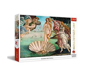 Trefl, Puzzle, La Nascita di Venere, Sandro Botticelli, 1000 Elementi, Collezione d'Arte, Qualità Premium, per Adulti e Bambini da 12 anni