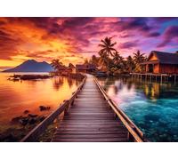 Trefl - Puzzle L'isola paradisiaca - 1000 Pezzi