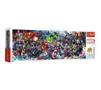 Trefl, Puzzle, Marvel Avengers, 1000 Elementi, Unisciti all'Universo Marvel, Panorama, Qualità Premium, per adulti e Bambini dai 12 anni in su