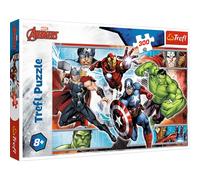 Trefl, Puzzle, Marvel Avengers, 300 Pezzi, Avengers, per Bambini da 8 Anni