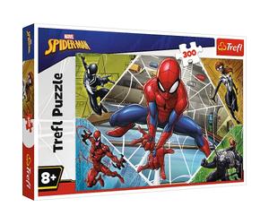 Trefl, Puzzle, Marvel Spiderman, 300 Pezzi, L'incredibile Spiderman, per Bambini da 8 Anni