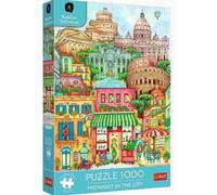 Trefl - Puzzle Mezzanotte a Roma - 1000 Pezzi