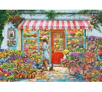 Trefl - Negozio di fiori - 1000 pezzi - Puzzle fai da te, intrattenimento creativo, puzzle classico per adulti e bambini dai 14 anni in su