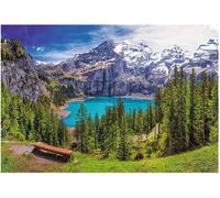 Puzzle Lago Oeschinen Alpi Svizzere 1500 pezzi