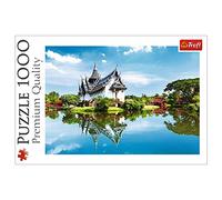 Trefl 1000 Elementi, Majestic, Asia, Bangkok, Te, Intrattenimento Creativo, Regalo, Divertimento, Classici Puzzle Sanphet Prasat Palace Thailandia, Colore Palazzo, TRF10437