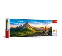 Trefl 1000 Elementi, Panorama, Qualità Premium, per adulti e Bambini dai 12 anni Puzzle, Colore Passo di Giau-Dolomiti, Dolomiten, 29038