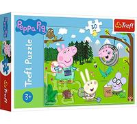 Trefl 916 18245 Waldexpedition, Peppa Pig EA 30pcs, 50 hojas