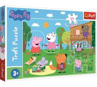 Puzzle - Peppa Pig: Trefl - Puzzle 24 Maxi - Fun In The Grass