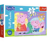 Trefl - Puzzle Peppa Pig: maialino felice - 40-99 Pezzi