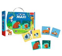 Trefl - Puzzle Pexeso Maxi : Mamma e cucciolo di animale - 1-39 Pezzi