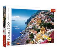 Trefl, Puzzle, Positano, Costiera Amalfitana, Italia, 500 Pezzi, Qualità Premium, per adulti e Bambini dai 10 anni