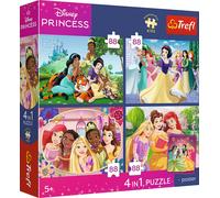 Trefl Puzzle Premium Plus 4 in 1 - Principesse Disney - 1 pz.