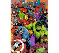 Puzzle 1000 pezzi Premium Plus Qualità Eroi Marvel