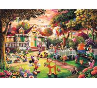 Trefl - Puzzle Premium Plus: La festa di Topolino - 1000 Pezzi