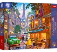 Trefl - Puzzle Premium Plus: L'ora del tè: Caffè a Parigi - 500 Pezzi