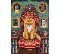 Puzzle Premium Plus Magic Collection: Mania dei Gatti 1000 pezzi