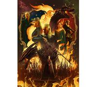 Trefl - Puzzle Premium Plus: MGame of Thrones - La Casa dei Draghi - 1000 Pezzi