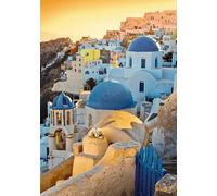 Trefl - Puzzle Premium Plus Photo Odyssey: Oia, Santorini - 1000 Pezzi