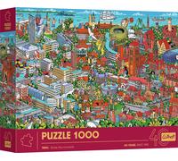 Trefl puzzle Premium Plus Share the Moments: Tripla città 1000 pezzi