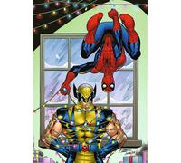 Trefl Premium Plus: Il Natale di Spider-Man e Wolverine puzzle - 1000 pezzi