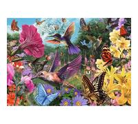 trefl Puzzle Premium Plus Tea Time: Hummingbird Garden 1000 pezzi 1 St