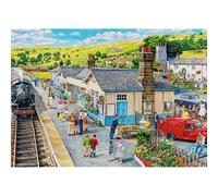 trefl Puzzle Premium Plus Tea Time: Stazione ferroviaria 1000 pezzi 1