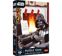 Trefl - Puzzle Premium Plus: X-Mas con Darth Vader - 1000 Pezzi