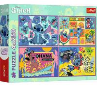 Trefl - Puzzle Punto 4x250 - 250 Pezzi