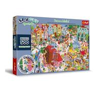 Trefl - Puzzle Spy Guy Lost Items: Danzica, Polonia - 500 Pezzi, Diventa un Detective e Trova 20 Differenze, Oggetti Smarriti, Intrattenimento Creativo per Adulti e Bambini dai 10 anni