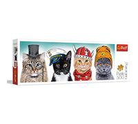 Trefl, Puzzle, Squadra Fluffy, 500 Elementi, Panorama, Qualità Premium, per adulti e Bambini dai 10 anni