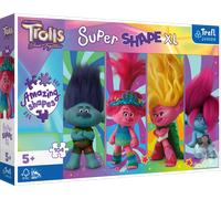 Trefl puzzle Super Shape XL Trolls: giochi dei troll 104 pezzi