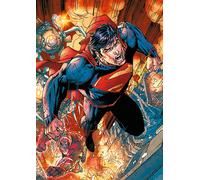 Trefl Superman in Azione 1000 Pezzi-Puzzle con il Supereroe, per Adulti e Bambini dai 14 anni, Multicolore, 10936