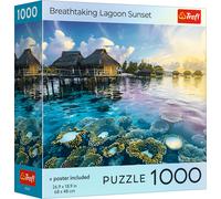 Trefl - Puzzle Tramonto mozzafiato sulla laguna - 1000 Pezzi