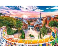 Puzzle Tramonto su Barcellona 1000 Pezzi