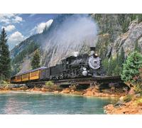 Trefl - Puzzle Treno di montagna - 500 Pezzi