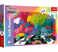 Puzzle TROLLS - Divertimento con Troll di 100 pezzi